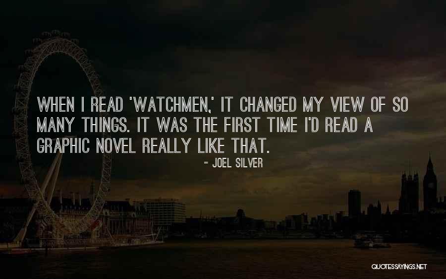The Watchmen Quotes By Joel Silver The Watchmen Quotes By Joel Silver