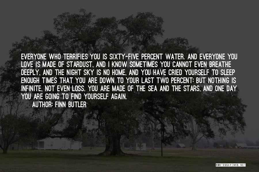 The Water And Love Quotes By Finn Butler