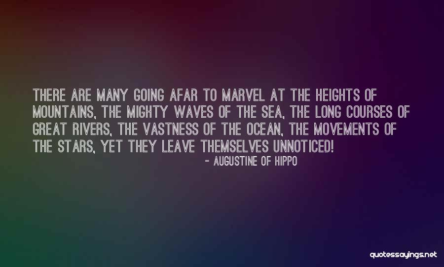 The Waves Of The Ocean Quotes By Augustine Of Hippo