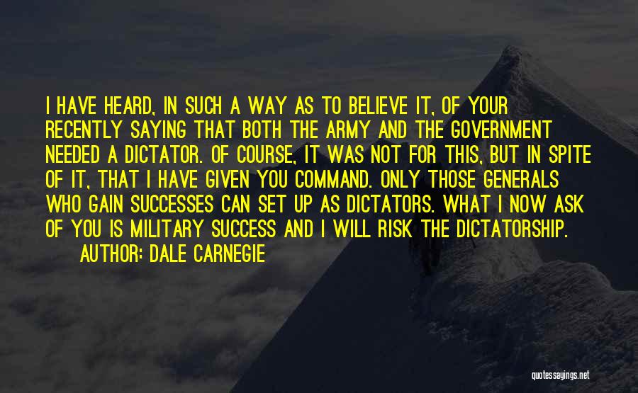 The Way I'm Set Up Quotes By Dale Carnegie