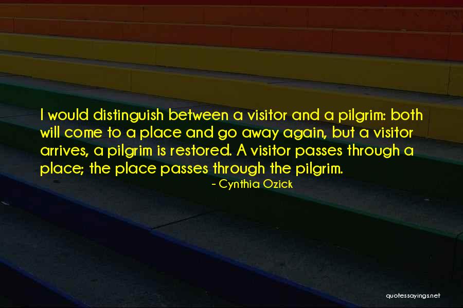 The Way Of A Pilgrim Quotes By Cynthia Ozick The Way Of A Pilgrim Quotes By Cynthia Ozick