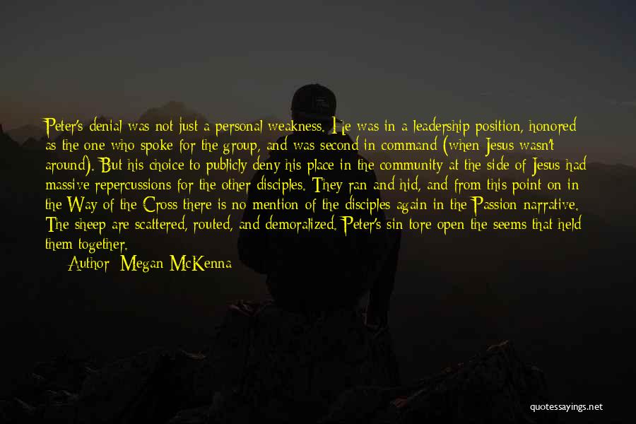 The Way Of The Cross Quotes By Megan McKenna