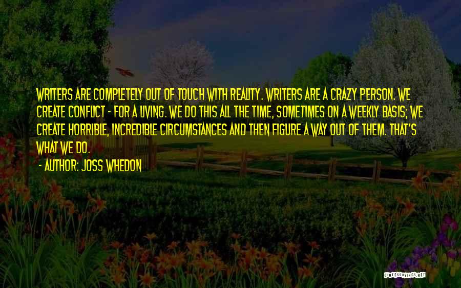 The Way We Touch Quotes By Joss Whedon