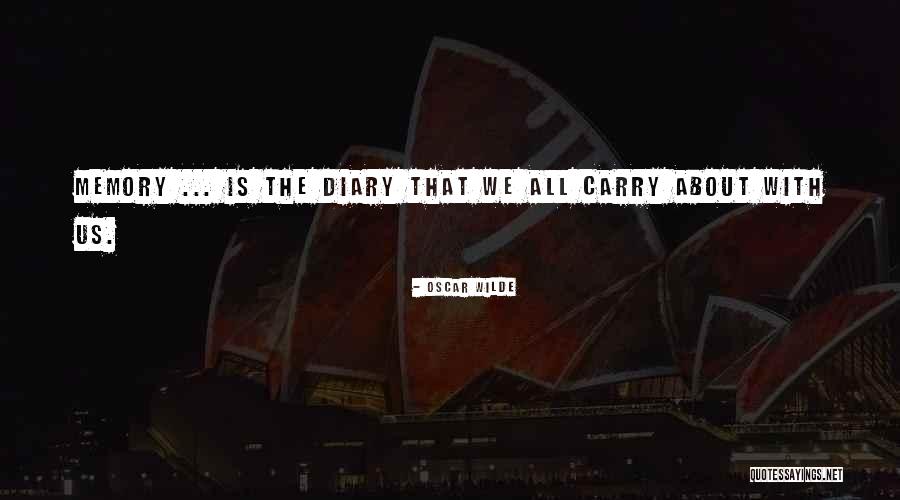 The Way You Carry Yourself Quotes By Oscar Wilde