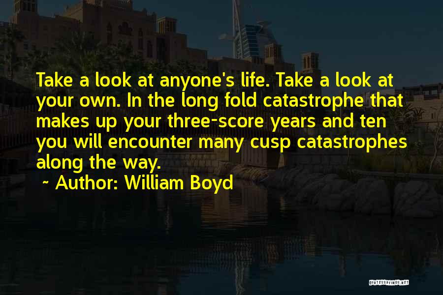 The Way You Look At Life Quotes By William Boyd
