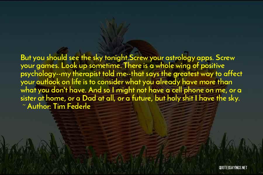 The Way You Look Tonight Quotes By Tim Federle