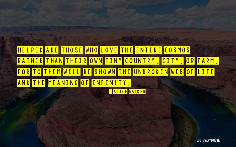 The Web Of Life Quotes By Alice Walker The Web Of Life Quotes By Alice Walker