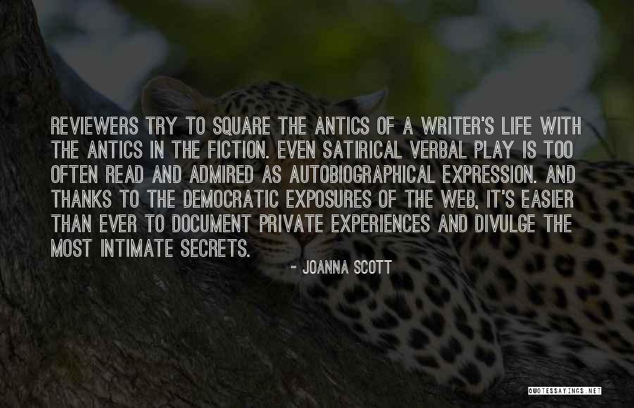The Web Of Life Quotes By Joanna Scott The Web Of Life Quotes By Joanna Scott