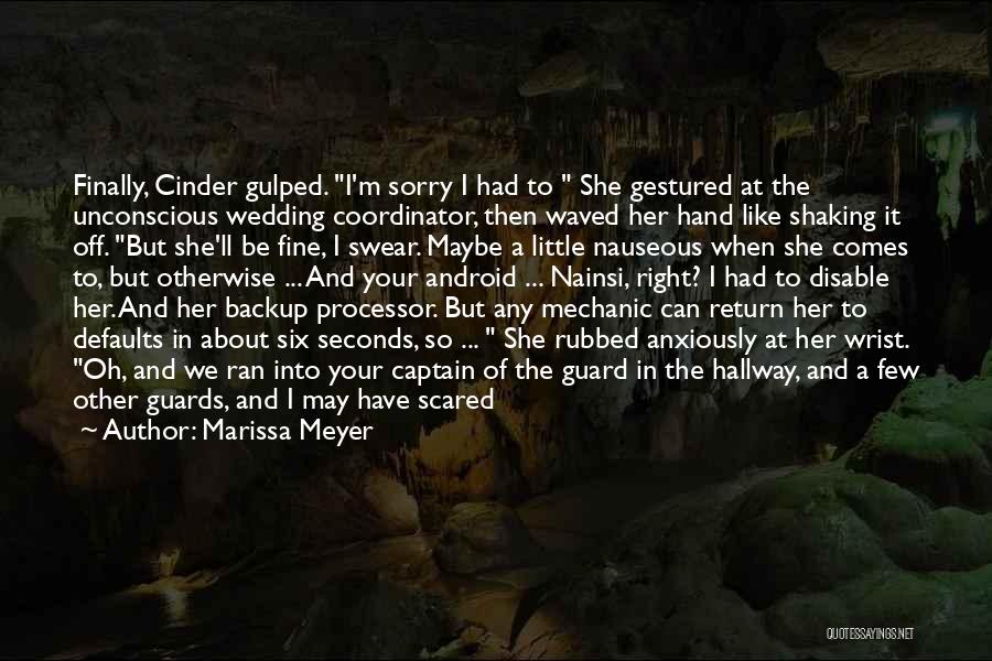 The Wedding Book Quotes By Marissa Meyer