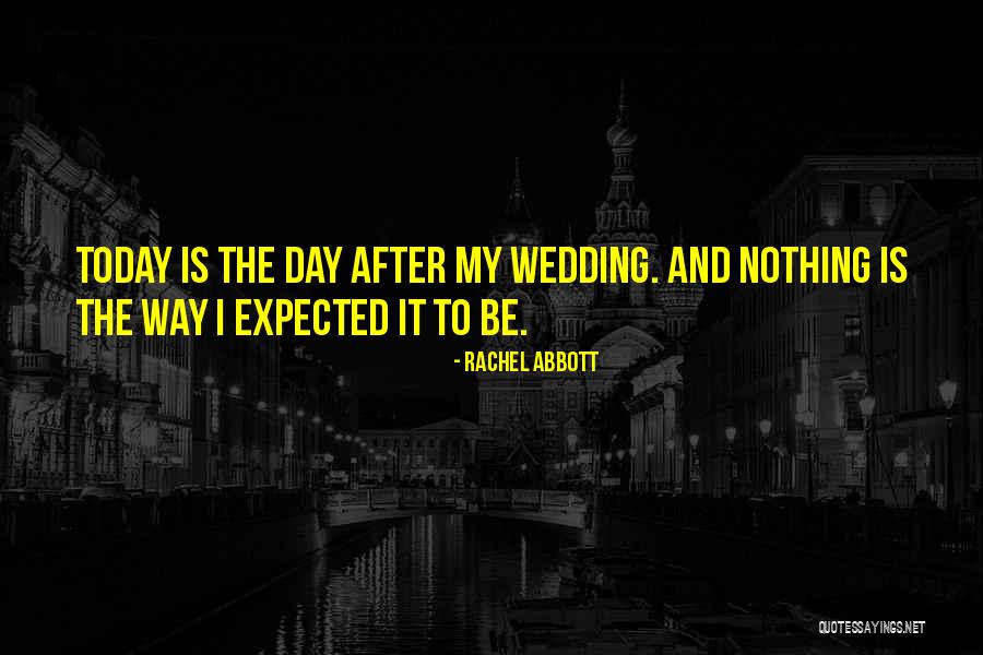 The Wedding Quotes By Rachel Abbott