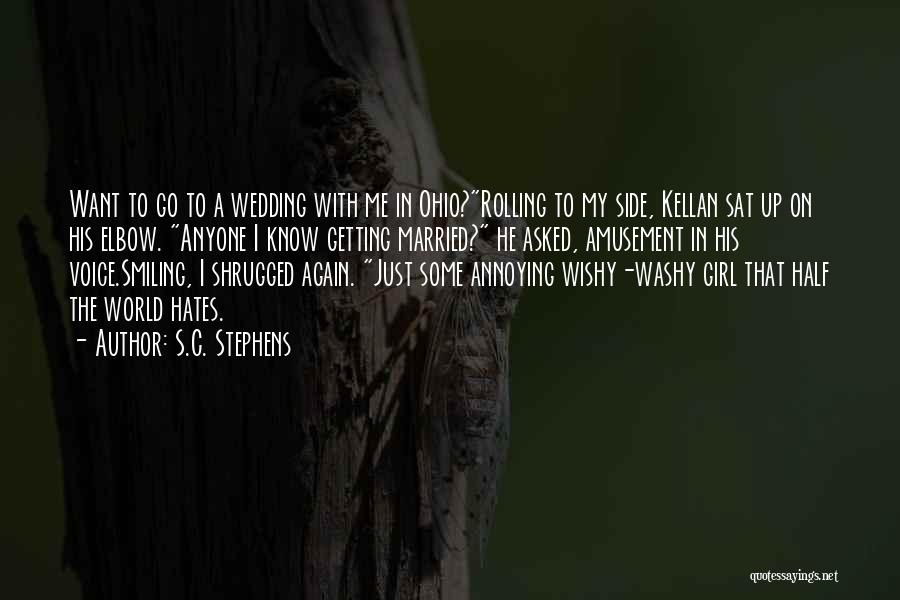The Wedding Quotes By S.C. Stephens