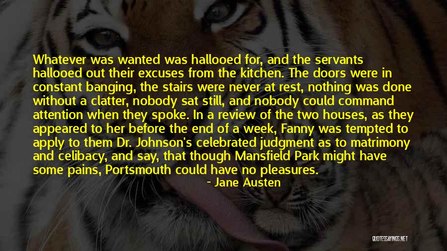 The Week End Quotes By Jane Austen