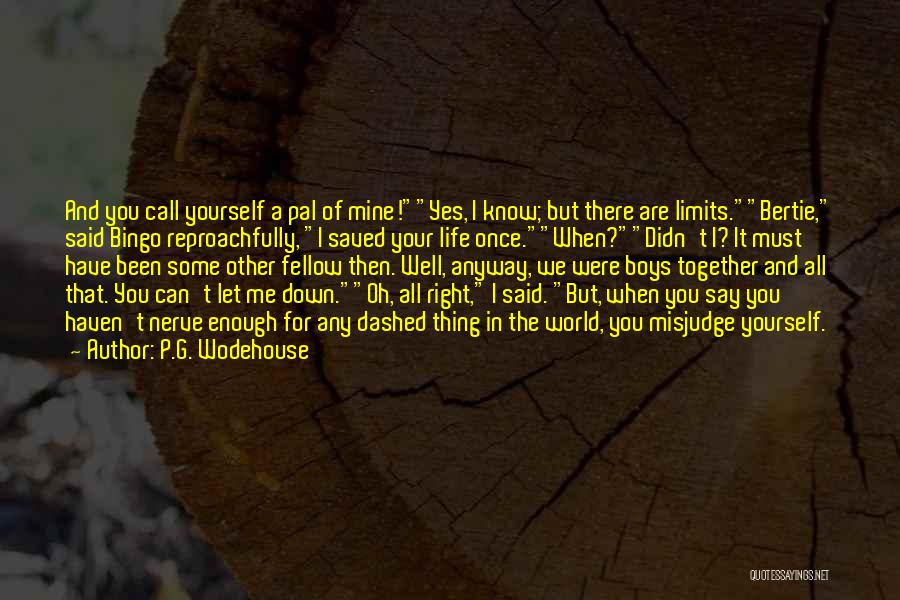 The Well And The Mine Quotes By P.G. Wodehouse