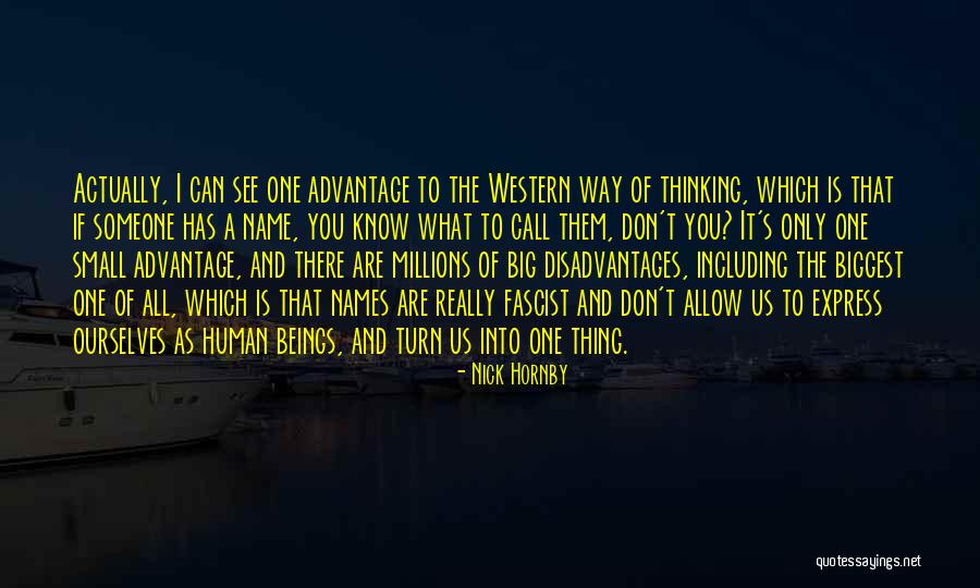 The Western Us Quotes By Nick Hornby