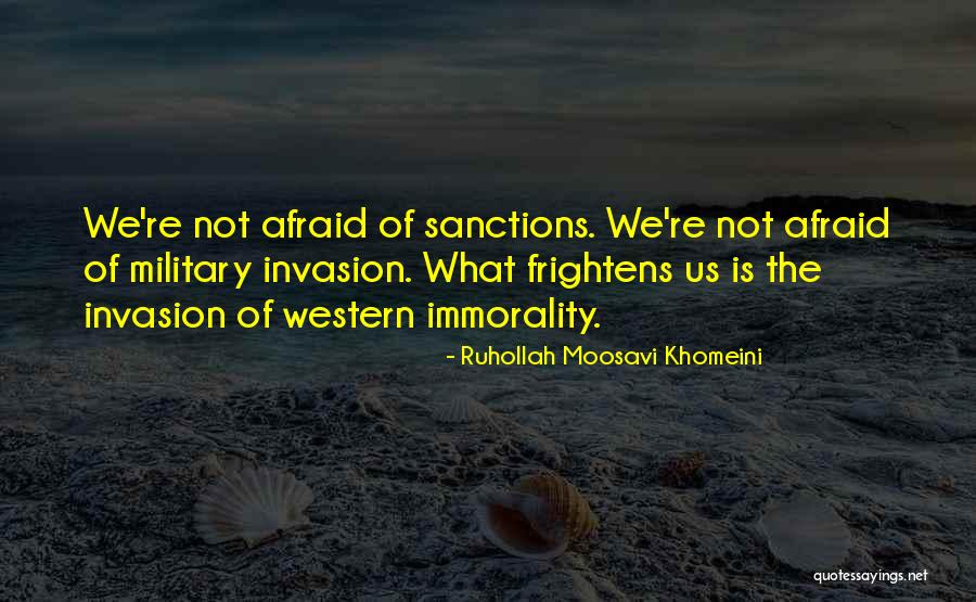 The Western Us Quotes By Ruhollah Moosavi Khomeini