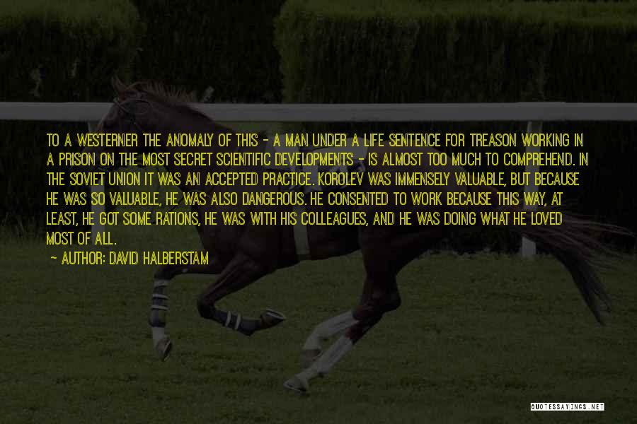 The Westerner Quotes By David Halberstam