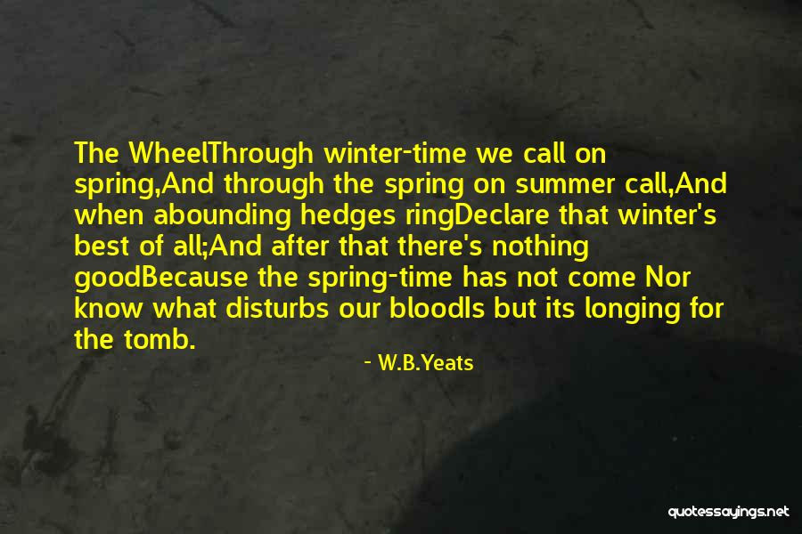 The Wheel Of Time Quotes By W.B.Yeats The Wheel Of Time Quotes By W.B.Yeats