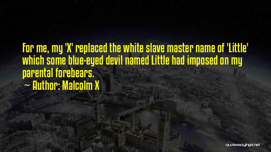 The White Devil Quotes By Malcolm X