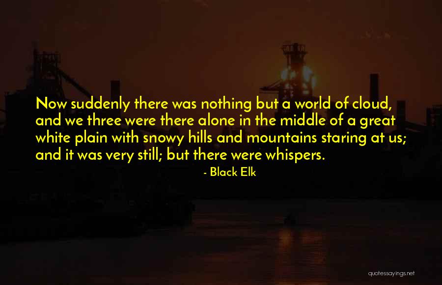 The White Mountains Quotes By Black Elk