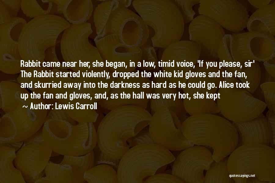 The White Rabbit Quotes By Lewis Carroll