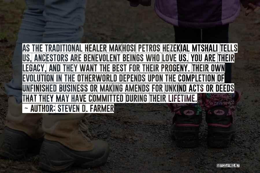 The Who Best Quotes By Steven D. Farmer