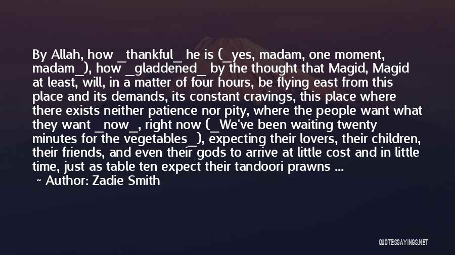 The Will Of Allah Quotes By Zadie Smith