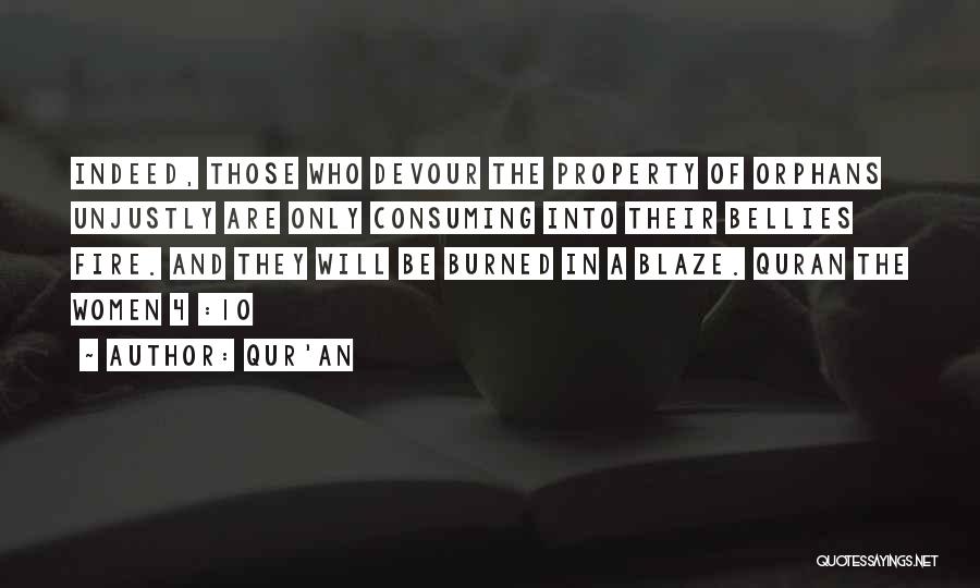 The Will Of Fire Quotes By Qur'an