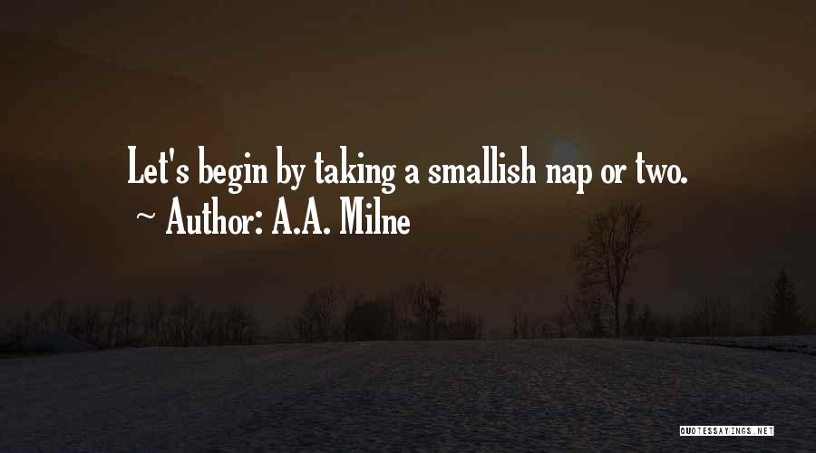 The Winnie The Pooh Quotes By A.A. Milne