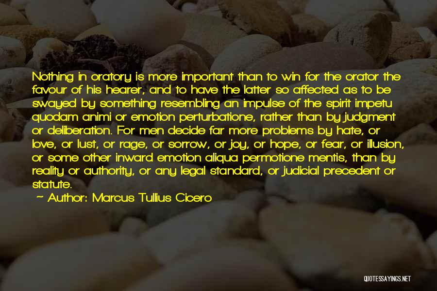 The Winning Spirit Quotes By Marcus Tullius Cicero