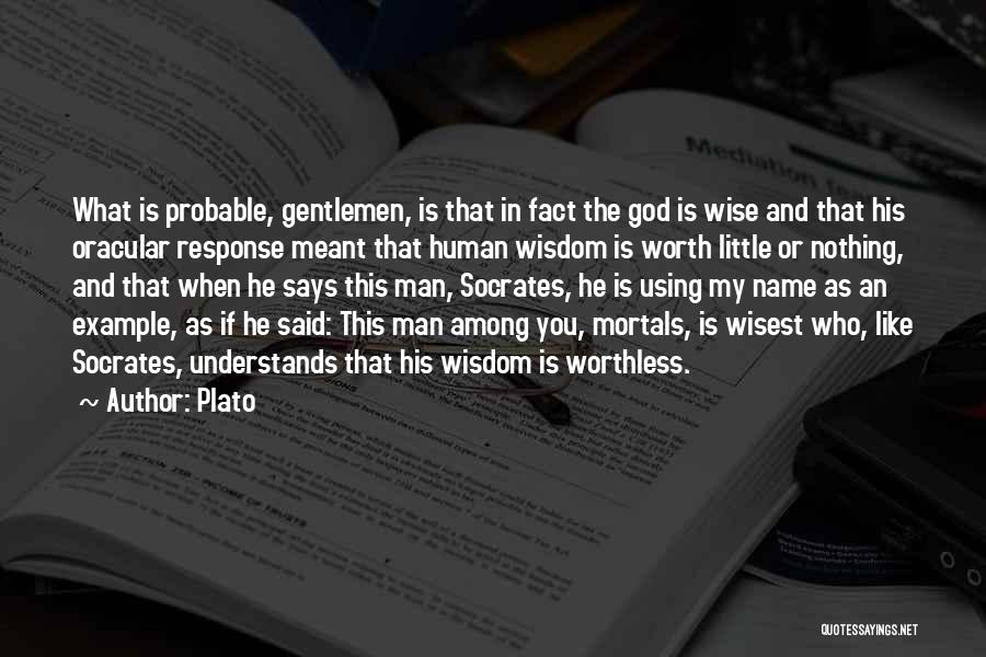 The Wise Man Said Quotes By Plato