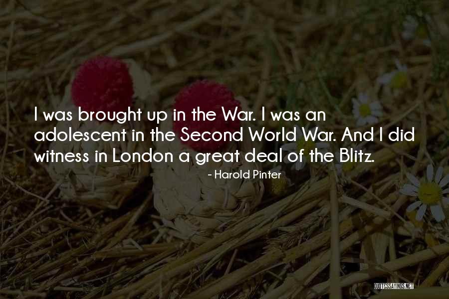 The Witness Quotes By Harold Pinter The Witness Quotes By Harold Pinter