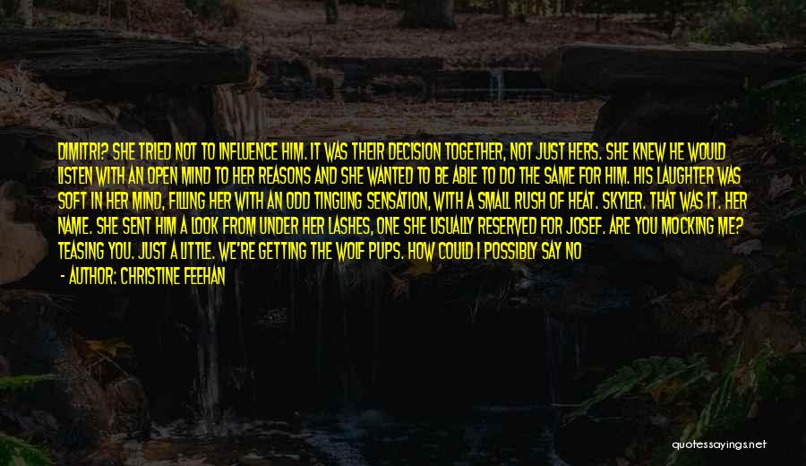 The Wolf Gift Quotes By Christine Feehan