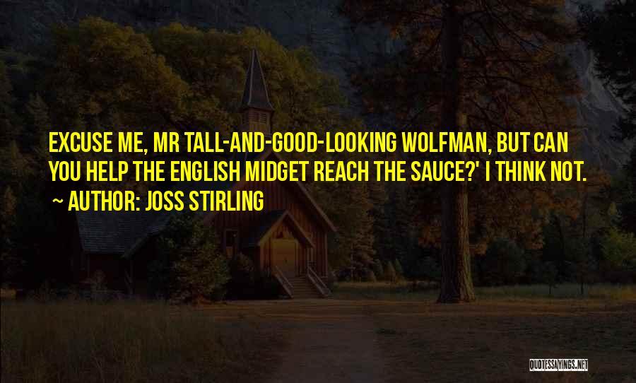 The Wolfman Quotes By Joss Stirling