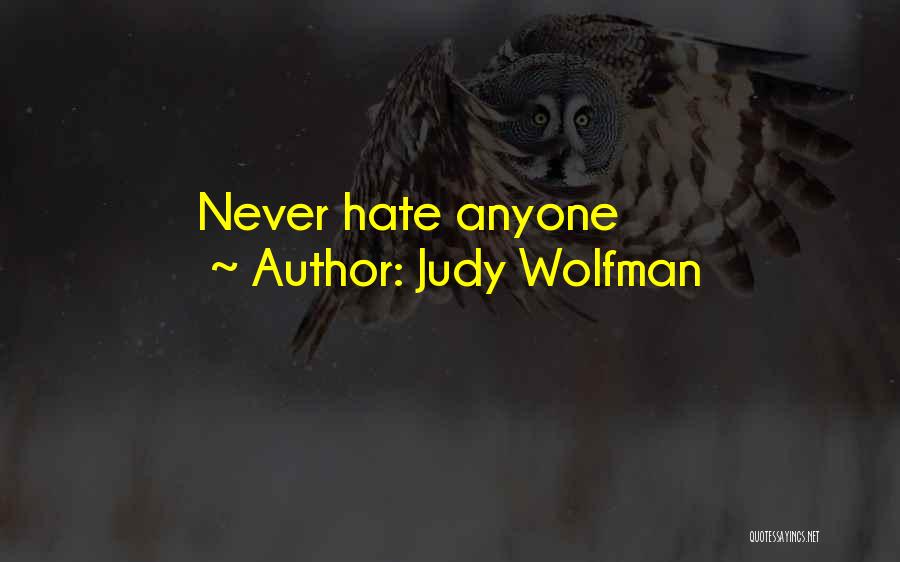 The Wolfman Quotes By Judy Wolfman