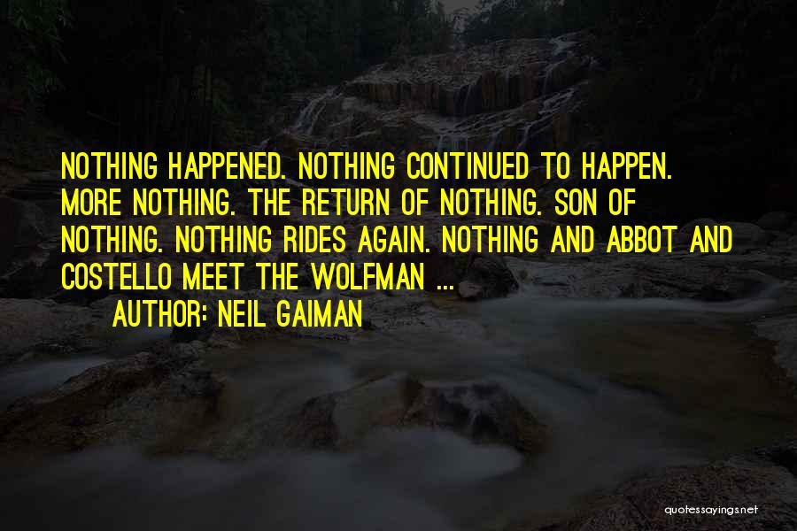 The Wolfman Quotes By Neil Gaiman