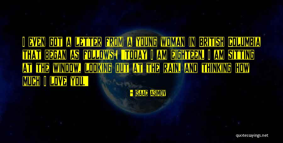 The Woman In The Window Best Quotes By Isaac Asimov The Woman In The Window Best Quotes By Isaac Asimov