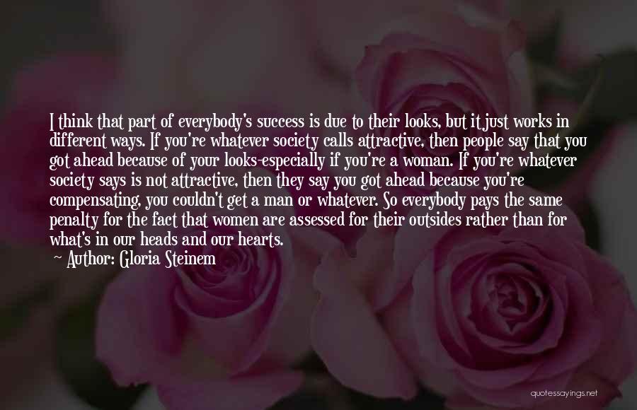 The Woman Pays Quotes By Gloria Steinem