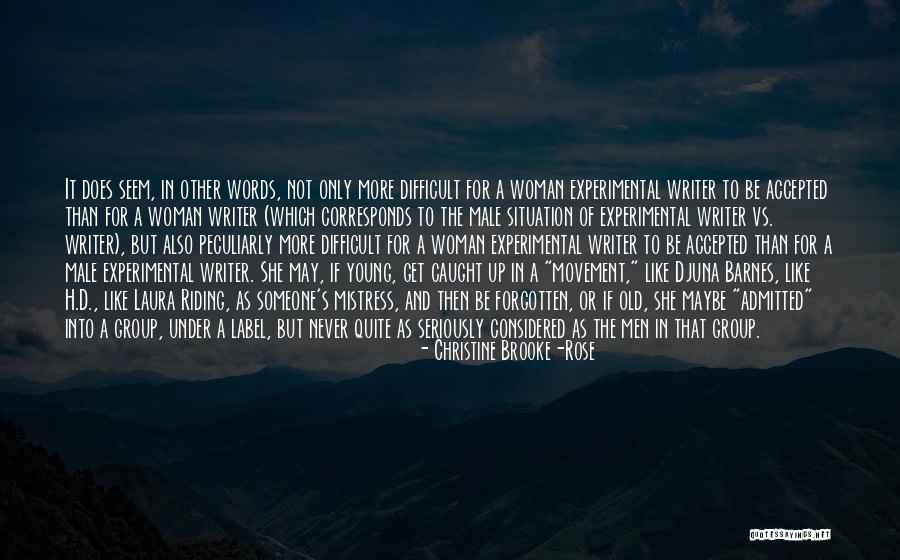 The Women S Movement Quotes By Christine Brooke-Rose The Women S Movement Quotes By Christine Brooke-Rose