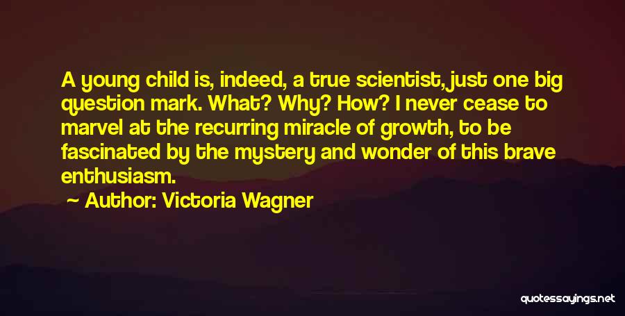 The Wonder Of A Child Quotes By Victoria Wagner