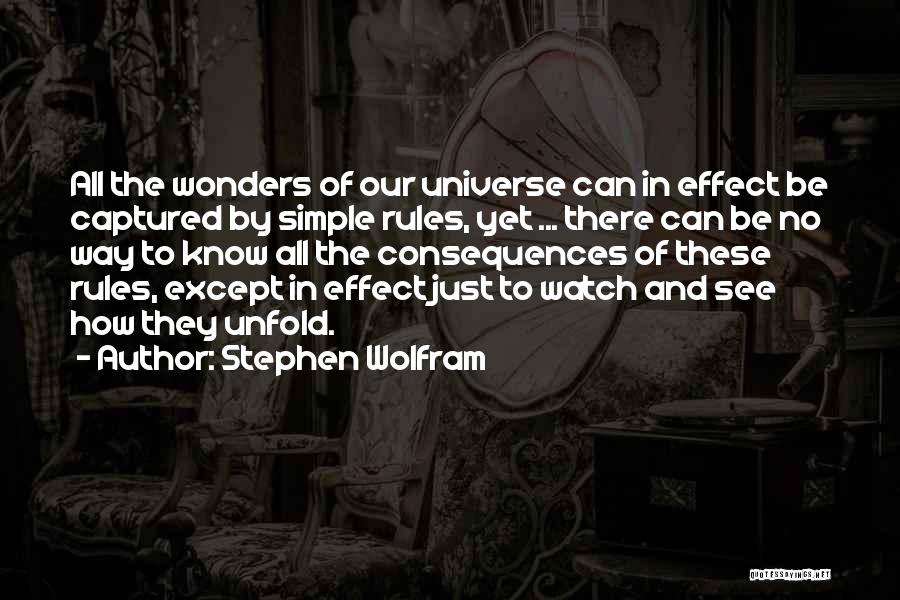 The Wonders Of Science Quotes By Stephen Wolfram