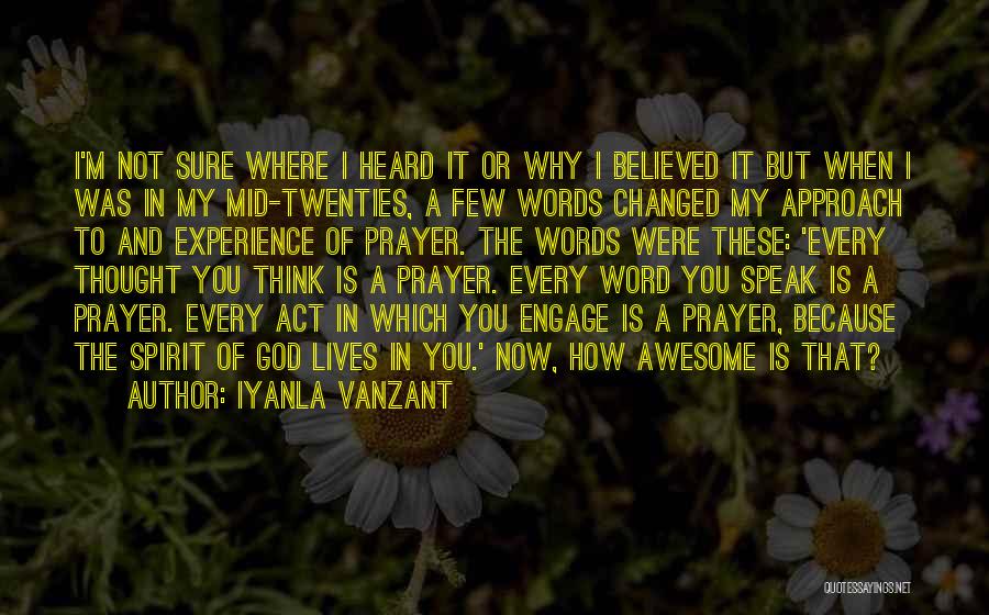 The Word Awesome Quotes By Iyanla Vanzant