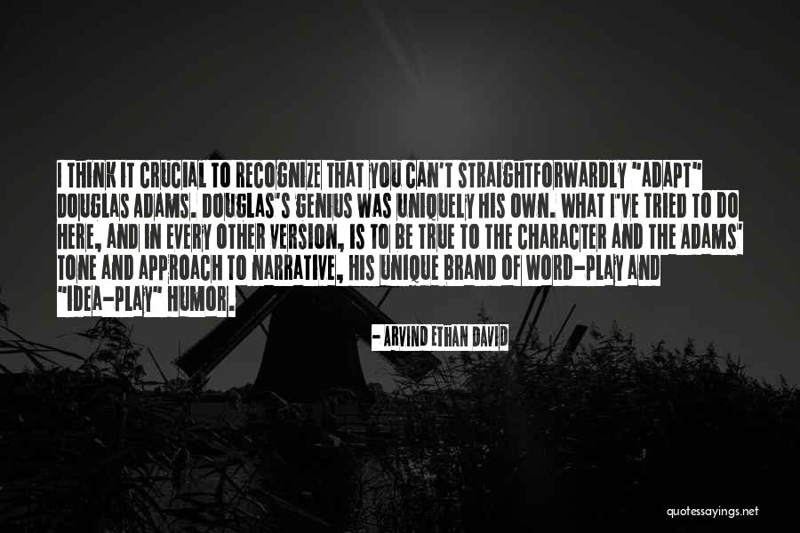 The Word Genius Quotes By Arvind Ethan David The Word Genius Quotes By Arvind Ethan David