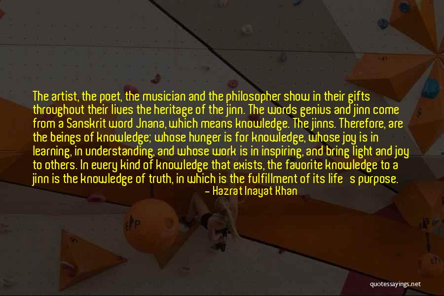 The Word Genius Quotes By Hazrat Inayat Khan The Word Genius Quotes By Hazrat Inayat Khan