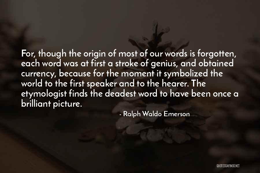 The Word Genius Quotes By Ralph Waldo Emerson The Word Genius Quotes By Ralph Waldo Emerson