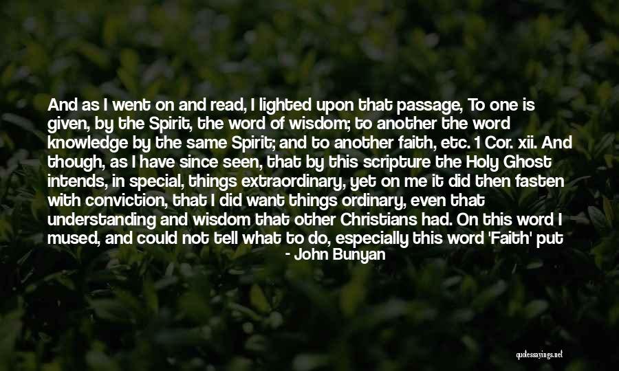 The Word Of Wisdom Quotes By John Bunyan The Word Of Wisdom Quotes By John Bunyan