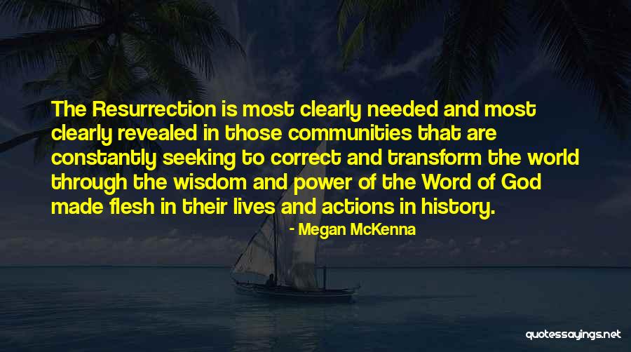 The Word Of Wisdom Quotes By Megan McKenna The Word Of Wisdom Quotes By Megan McKenna
