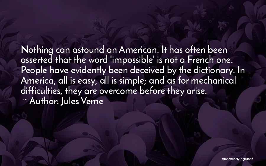 The Word Simple Quotes By Jules Verne