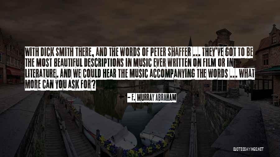 The Words Film Quotes By F. Murray Abraham The Words Film Quotes By F. Murray Abraham