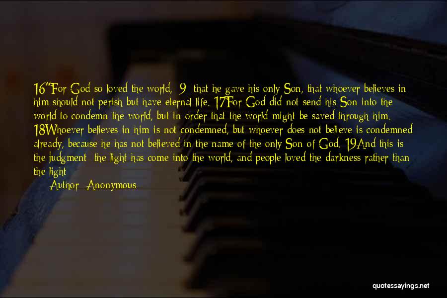 The Works Of God Quotes By Anonymous