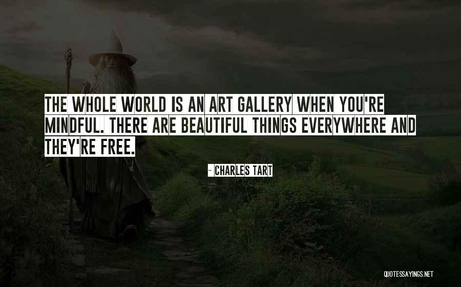 The World And Art Quotes By Charles Tart